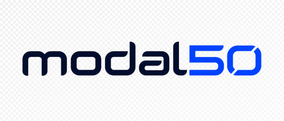 Logo modal50 platform hiburan Indonesia